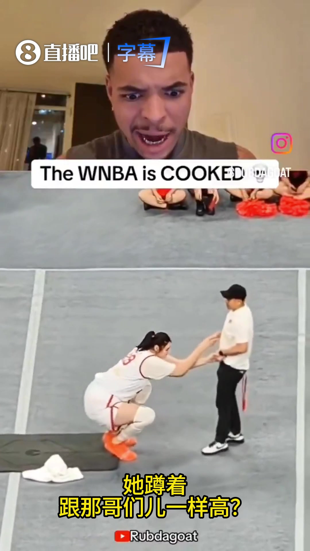 爱奇艺体育-懵了！外国球迷看张子宇打球：简直非人类！这还怎么玩？WNBA要完